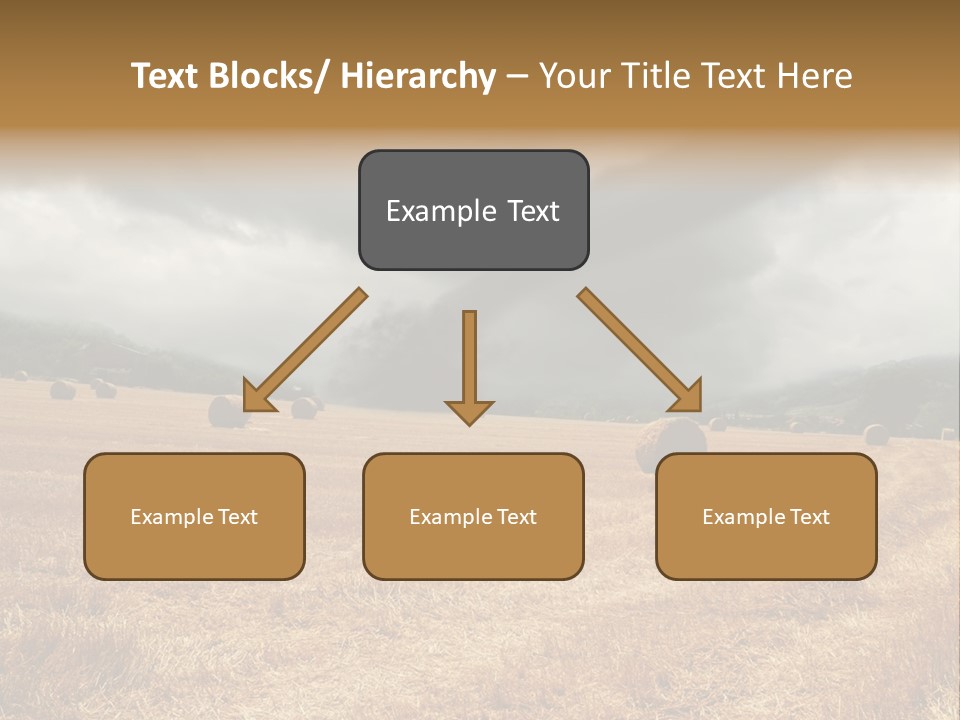 Construct Small Holding PowerPoint Template