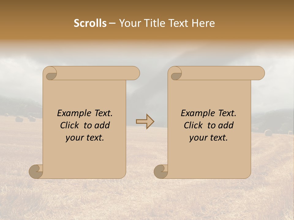 Construct Small Holding PowerPoint Template