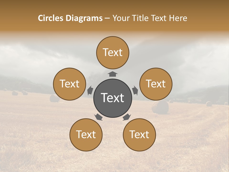 Construct Small Holding PowerPoint Template