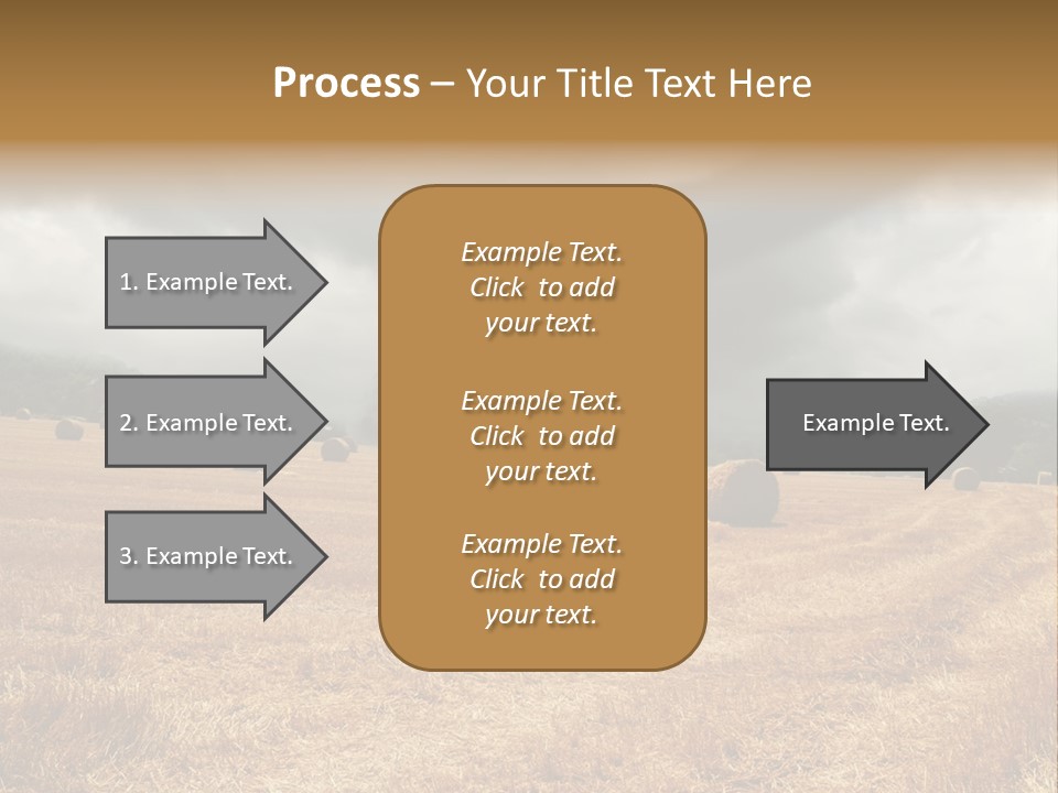 Construct Small Holding PowerPoint Template