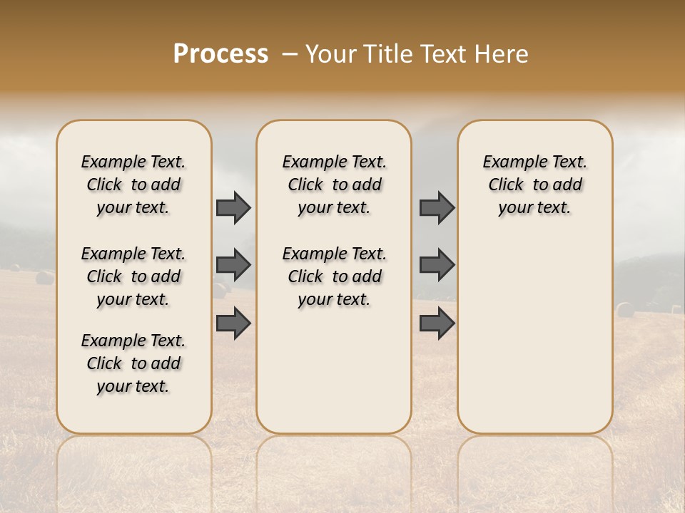 Construct Small Holding PowerPoint Template