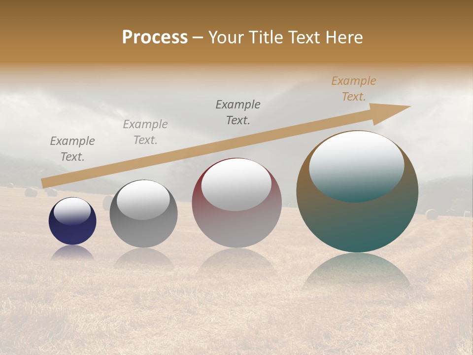 Construct Small Holding PowerPoint Template