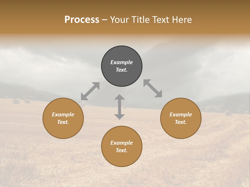 Construct Small Holding PowerPoint Template