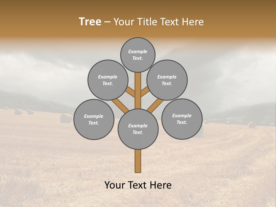Construct Small Holding PowerPoint Template