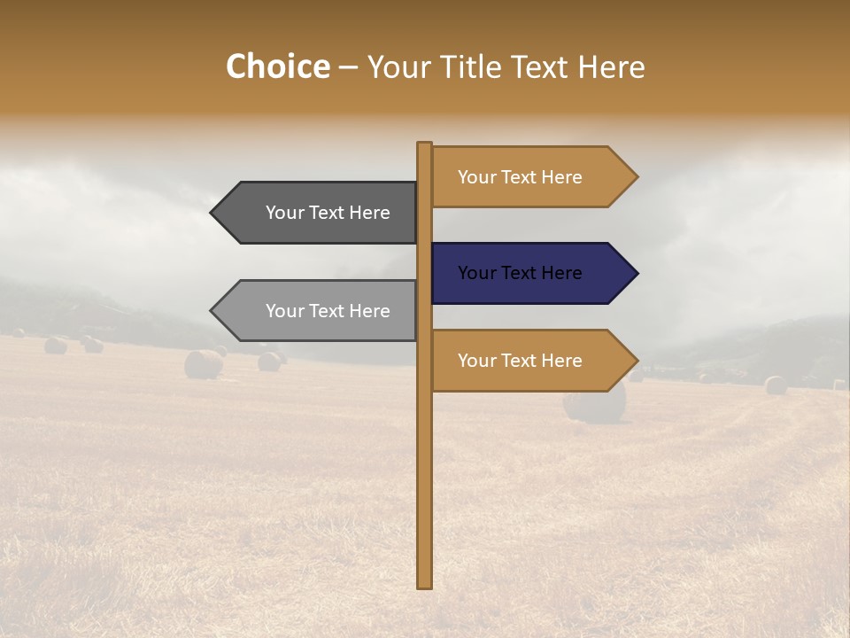 Construct Small Holding PowerPoint Template