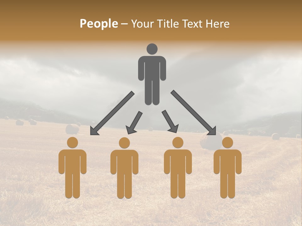 Construct Small Holding PowerPoint Template