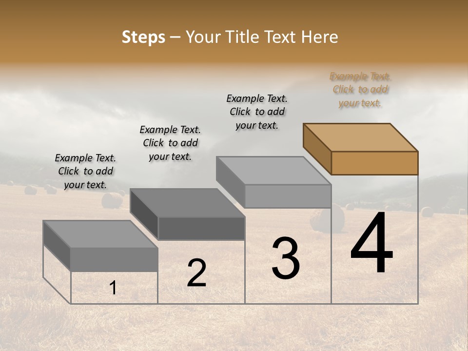 Construct Small Holding PowerPoint Template