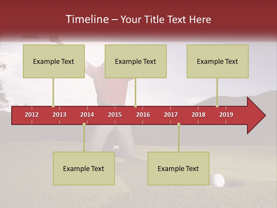 Human Hand Blue Sky Grass PowerPoint Template