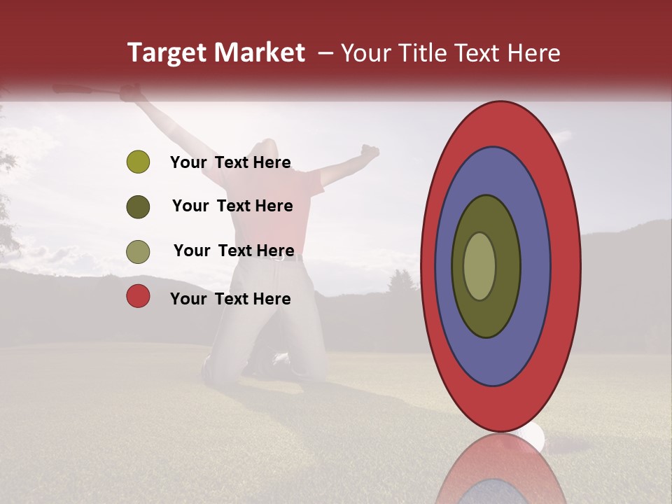 Human Hand Blue Sky Grass PowerPoint Template