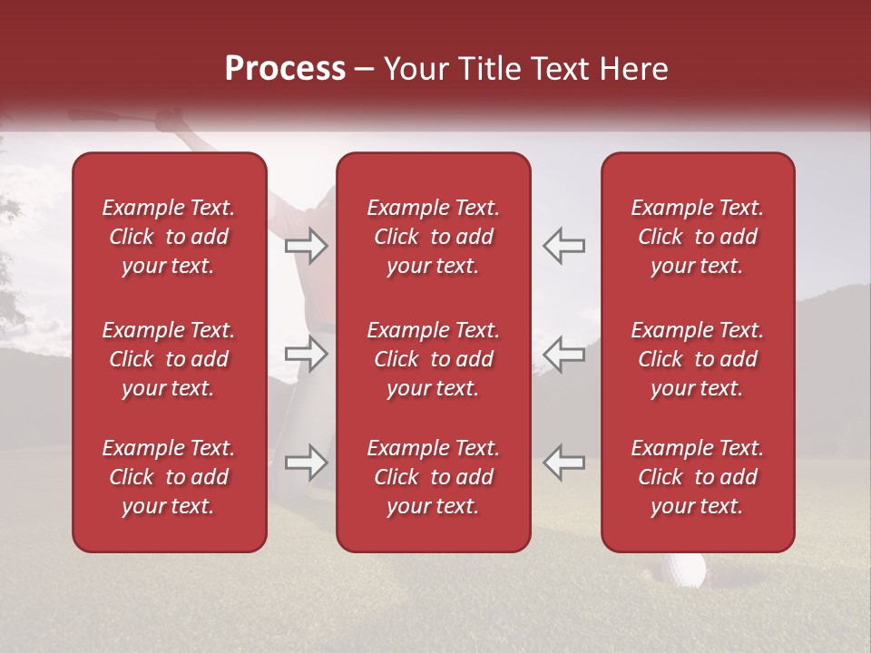 Human Hand Blue Sky Grass PowerPoint Template