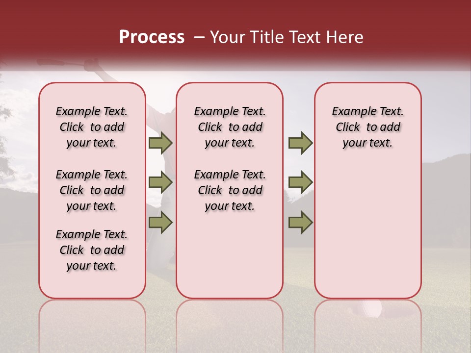 Human Hand Blue Sky Grass PowerPoint Template