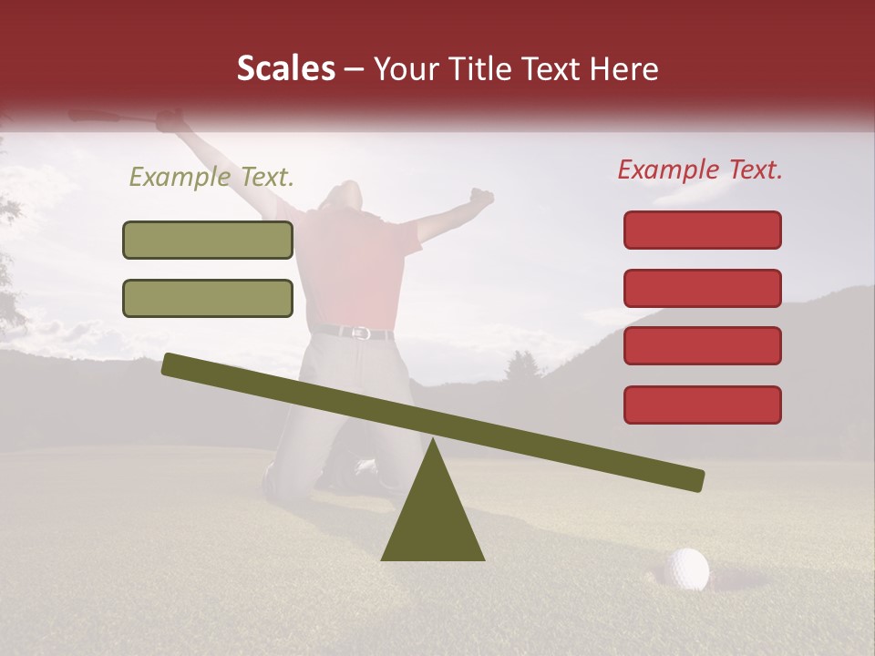 Human Hand Blue Sky Grass PowerPoint Template