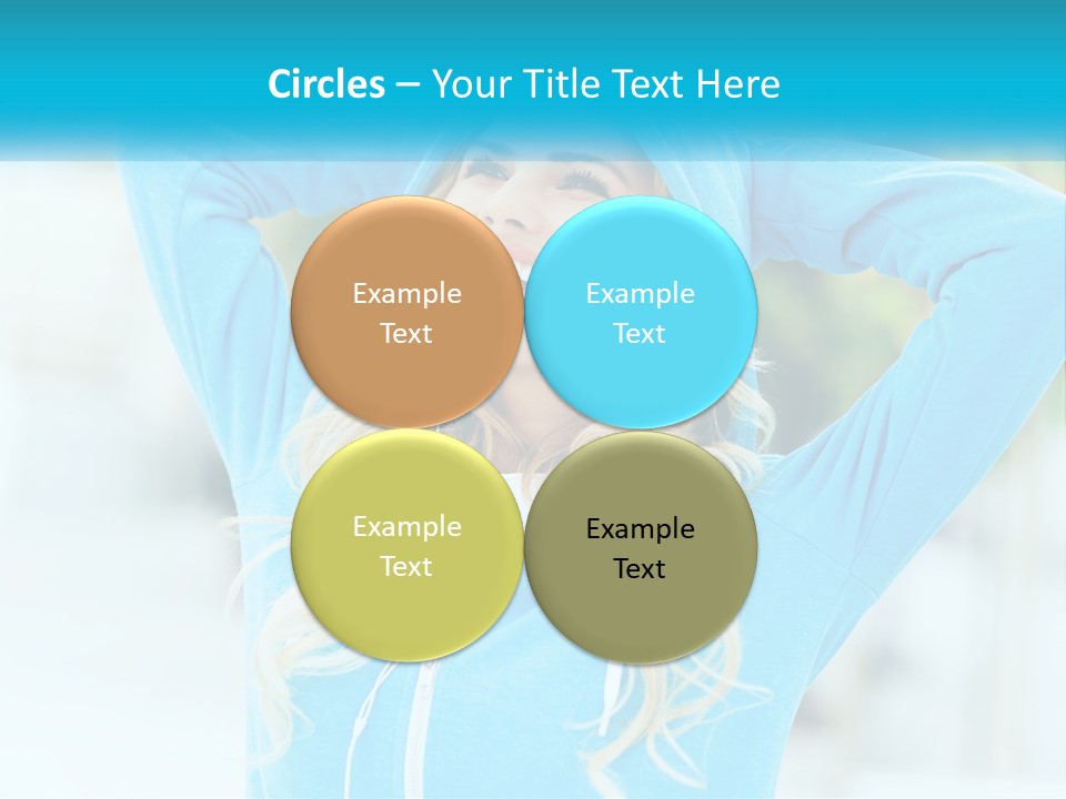 Structure House Blue Sky PowerPoint Template