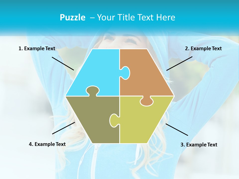 Structure House Blue Sky PowerPoint Template