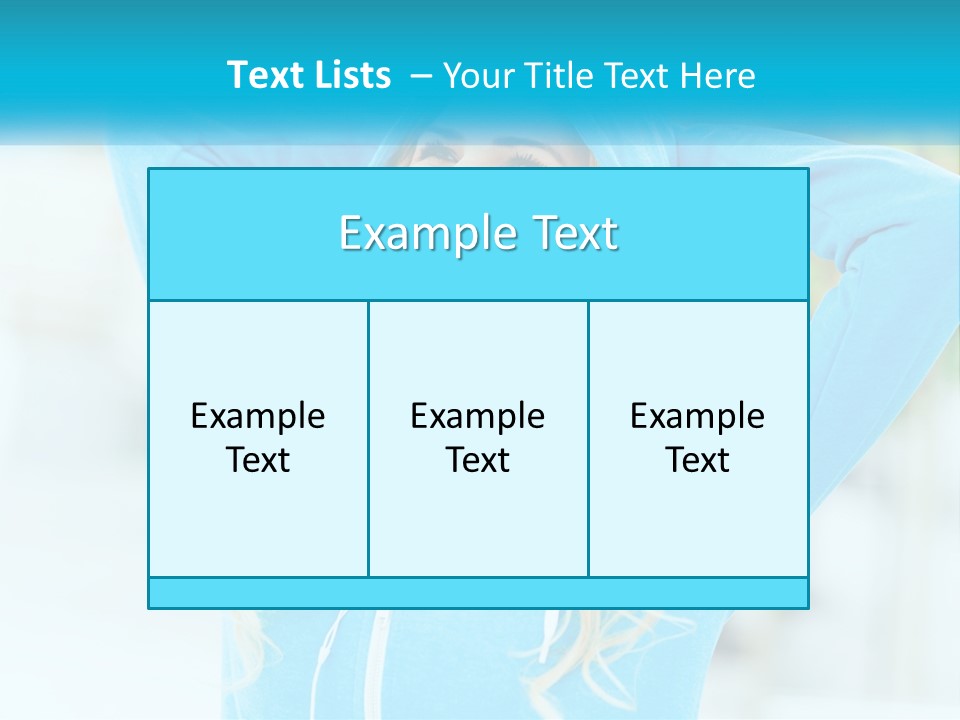 Structure House Blue Sky PowerPoint Template