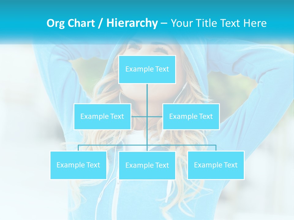 Structure House Blue Sky PowerPoint Template