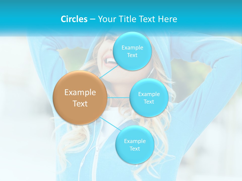 Structure House Blue Sky PowerPoint Template