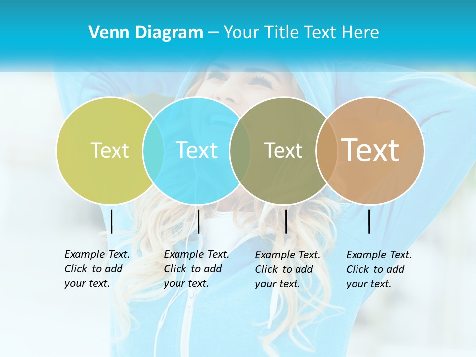 Structure House Blue Sky PowerPoint Template