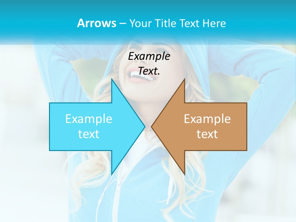 Structure House Blue Sky PowerPoint Template