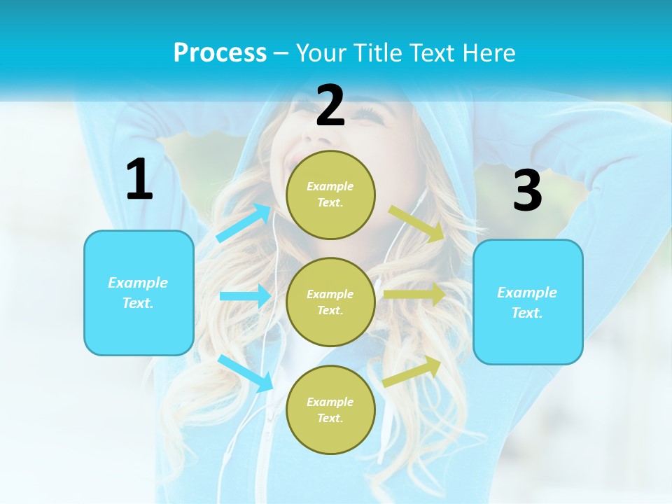 Structure House Blue Sky PowerPoint Template