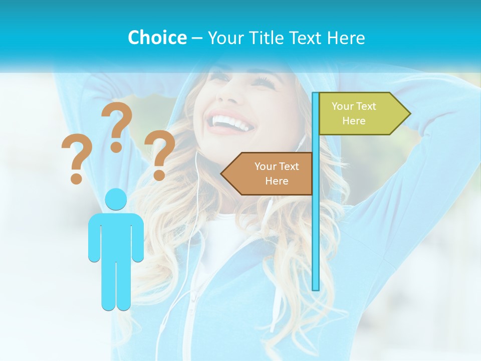 Structure House Blue Sky PowerPoint Template