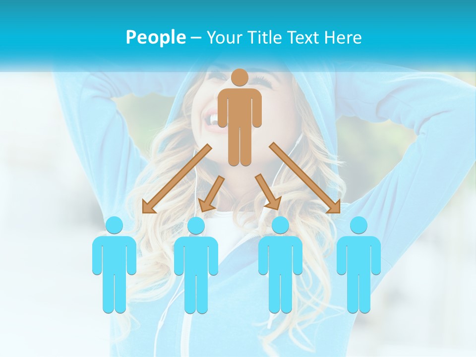 Structure House Blue Sky PowerPoint Template