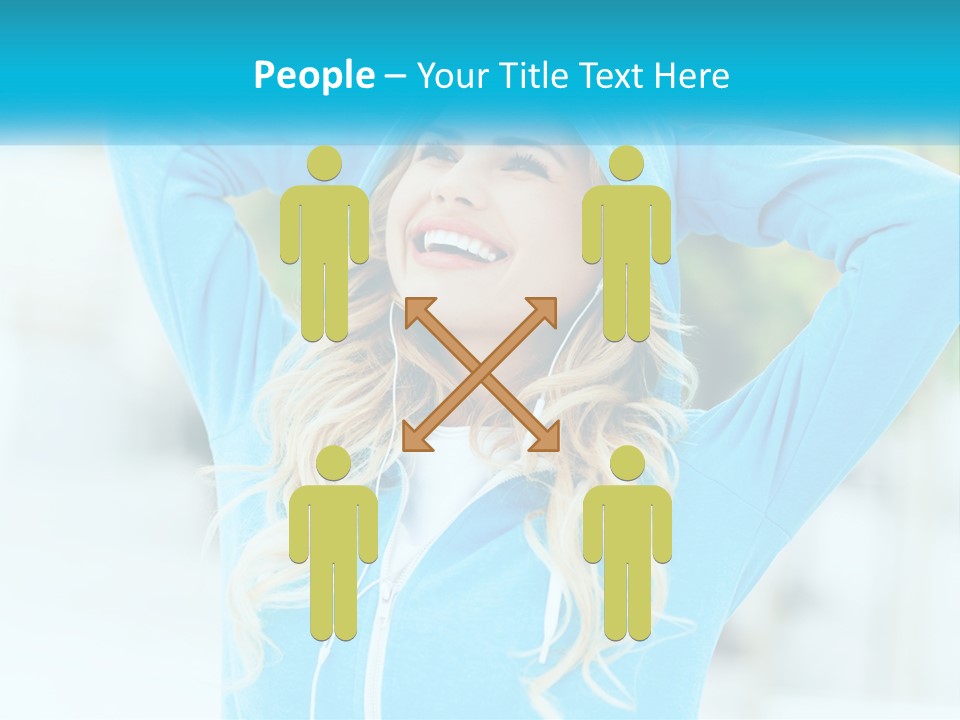 Structure House Blue Sky PowerPoint Template