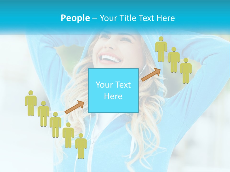 Structure House Blue Sky PowerPoint Template