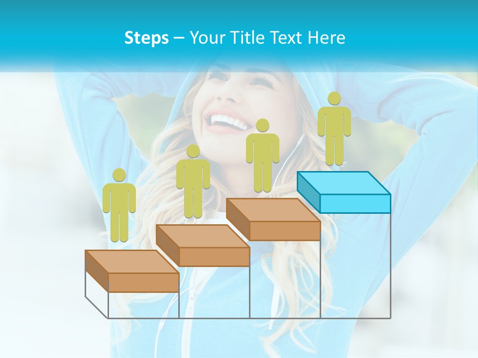 Structure House Blue Sky PowerPoint Template