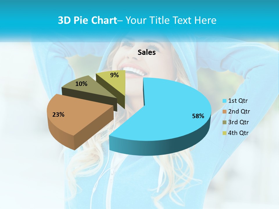 Structure House Blue Sky PowerPoint Template
