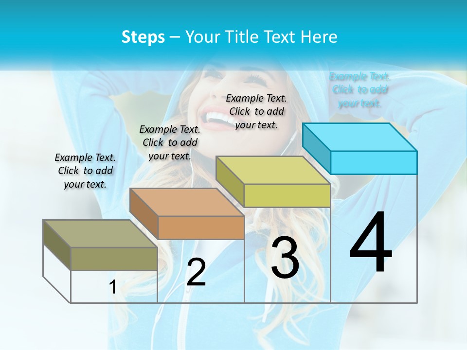Structure House Blue Sky PowerPoint Template