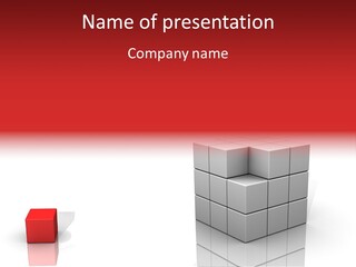 Agent Human Hand Build PowerPoint Template