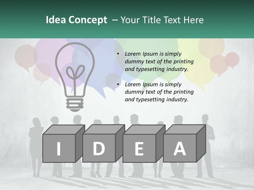 Build Buy Holding PowerPoint Template