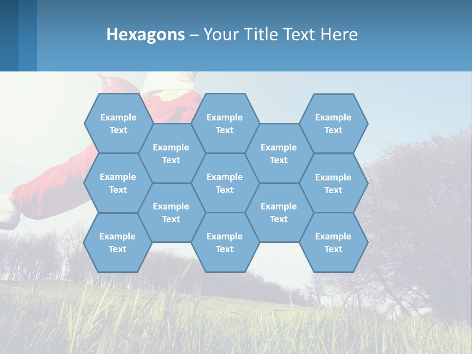 Nature Purchase Blue Sky PowerPoint Template