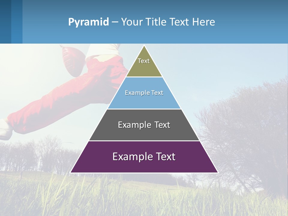 Nature Purchase Blue Sky PowerPoint Template