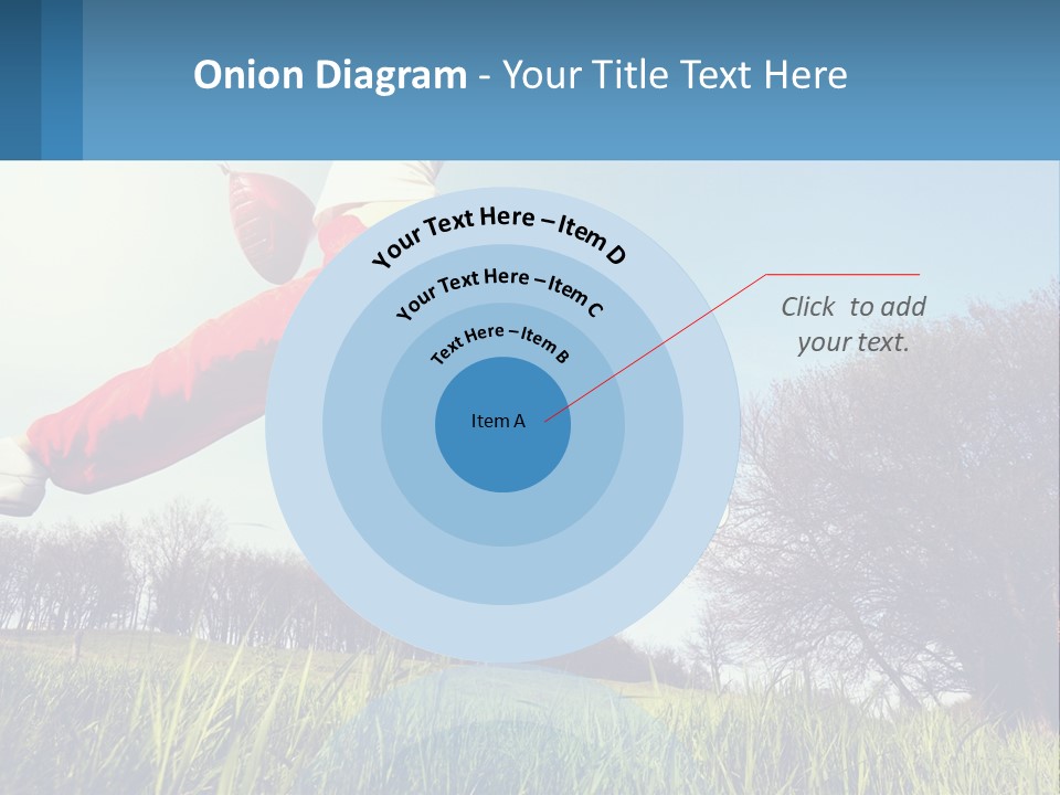 Nature Purchase Blue Sky PowerPoint Template