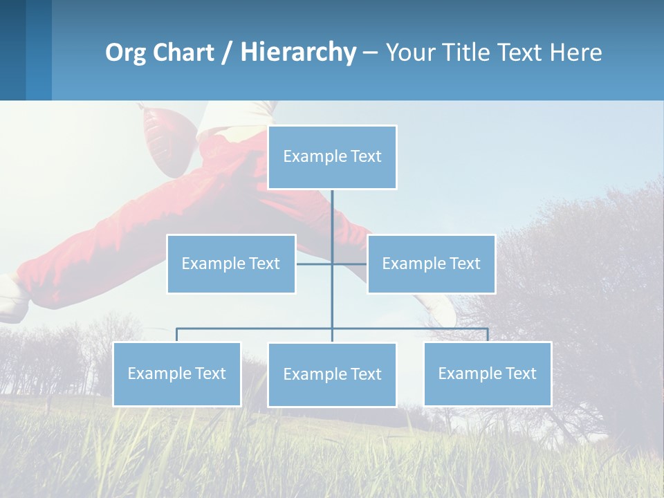 Nature Purchase Blue Sky PowerPoint Template