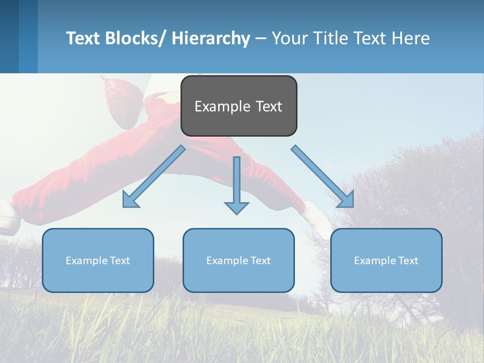 Nature Purchase Blue Sky PowerPoint Template