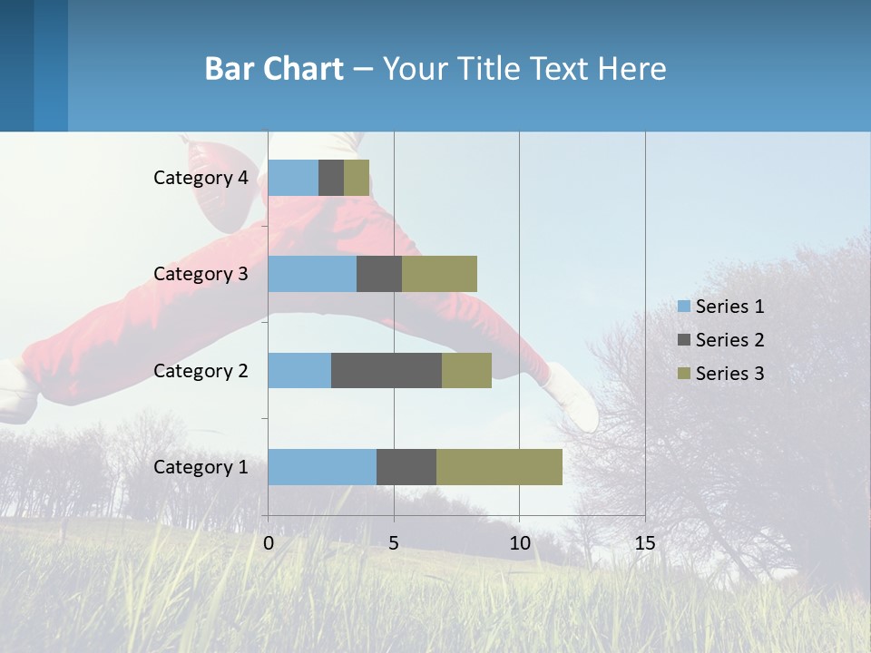 Nature Purchase Blue Sky PowerPoint Template