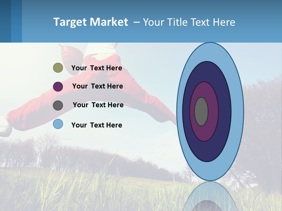 Nature Purchase Blue Sky PowerPoint Template