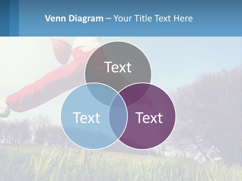 Nature Purchase Blue Sky PowerPoint Template