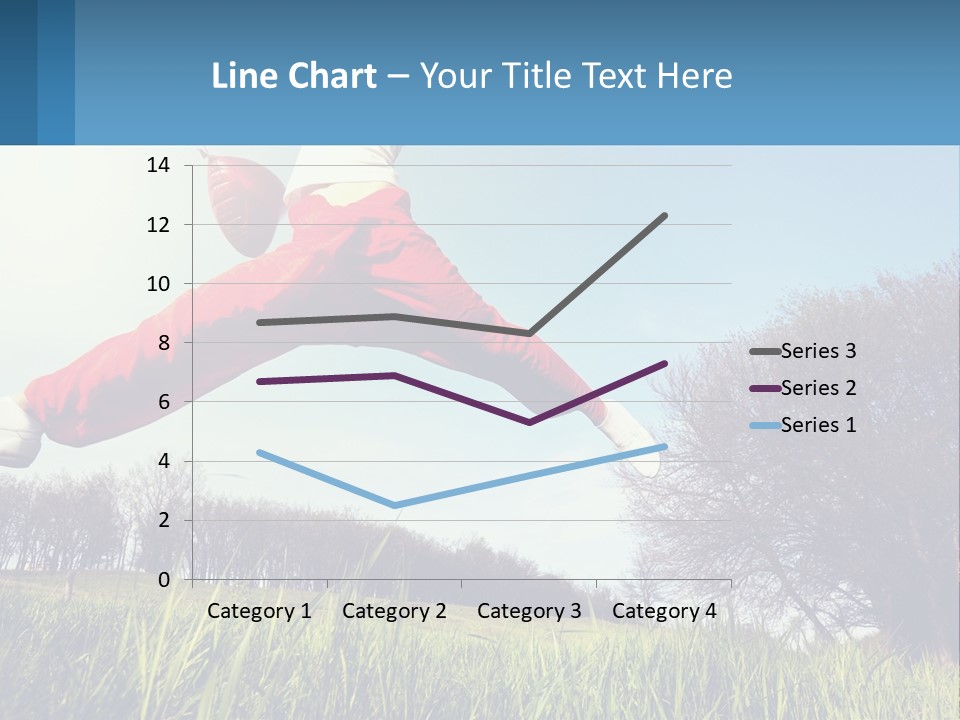 Nature Purchase Blue Sky PowerPoint Template
