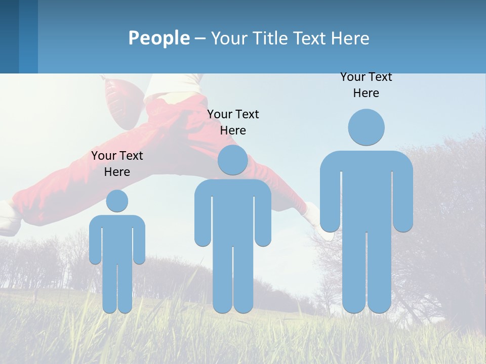 Nature Purchase Blue Sky PowerPoint Template