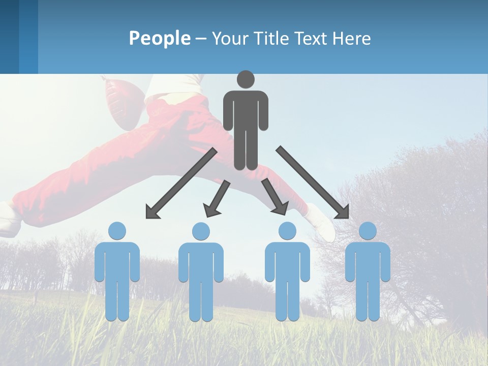 Nature Purchase Blue Sky PowerPoint Template