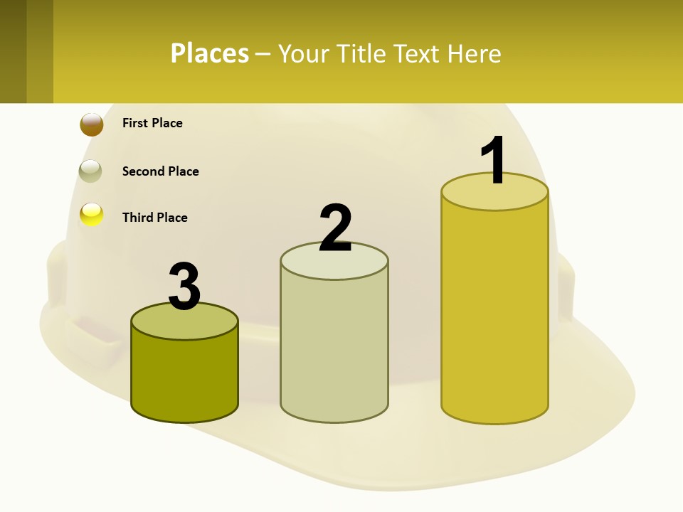 Business Green Construct PowerPoint Template