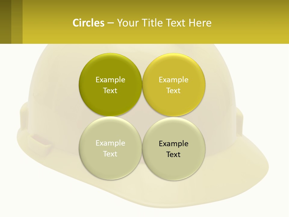 Business Green Construct PowerPoint Template