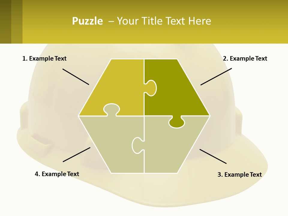 Business Green Construct PowerPoint Template