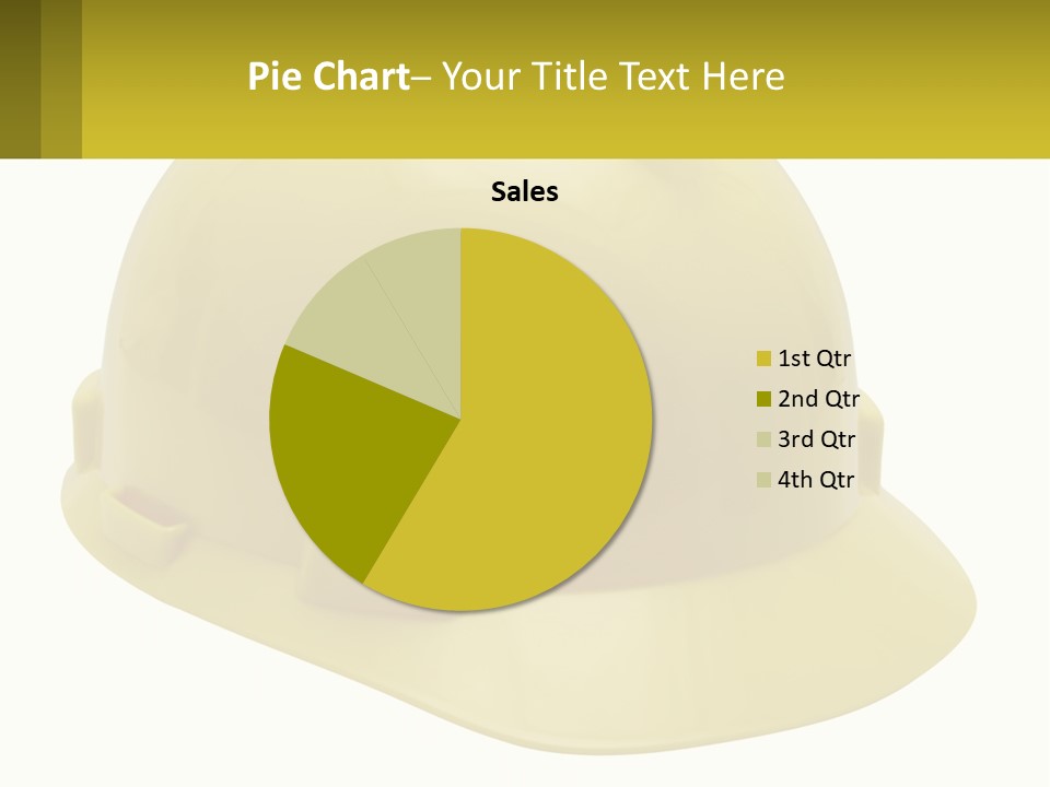 Business Green Construct PowerPoint Template