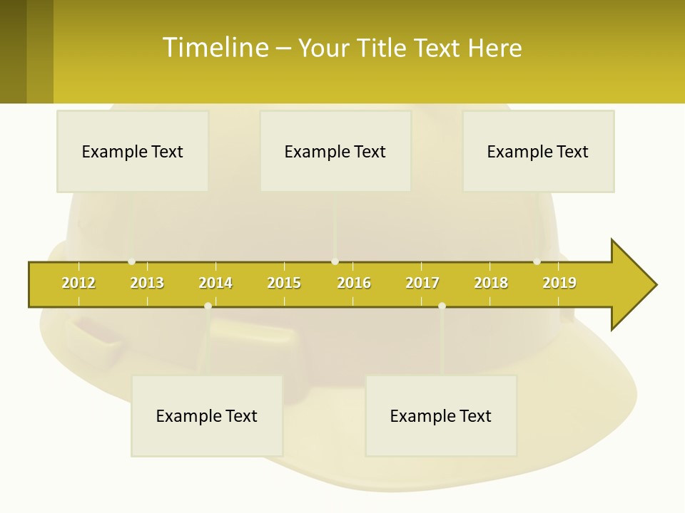 Business Green Construct PowerPoint Template