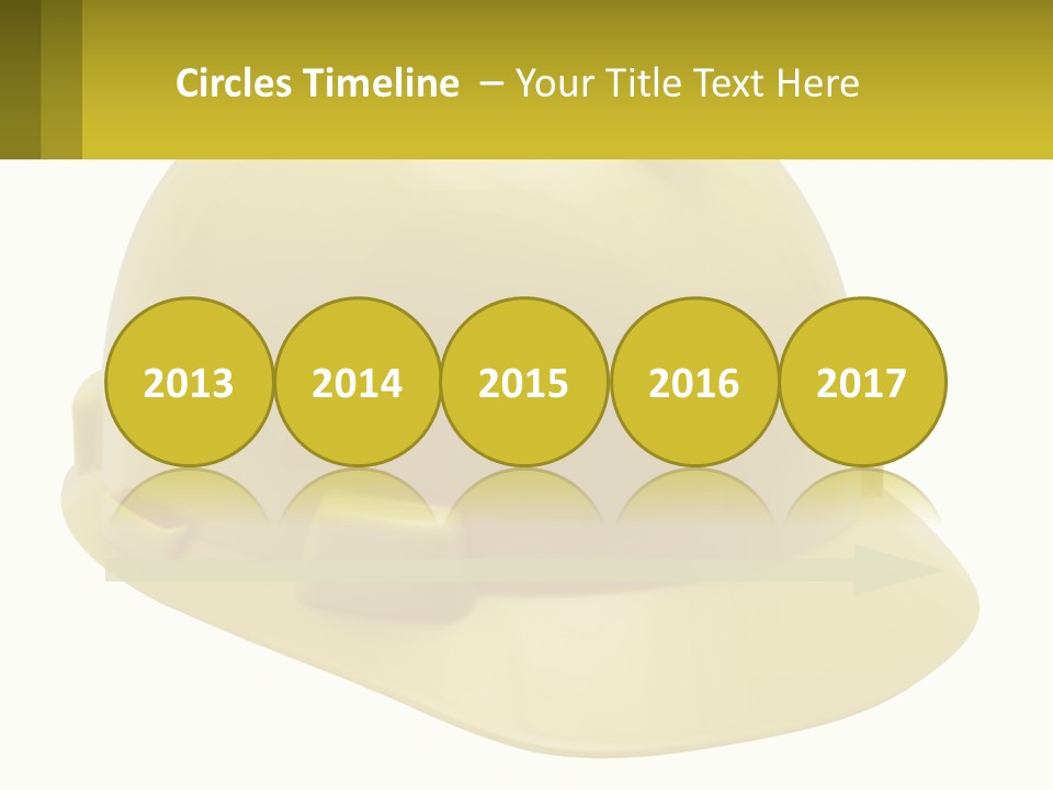 Business Green Construct PowerPoint Template